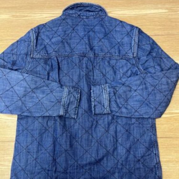 Eddie Bauer Denim Shirt Button Up Shacket - Picture 5 of 16